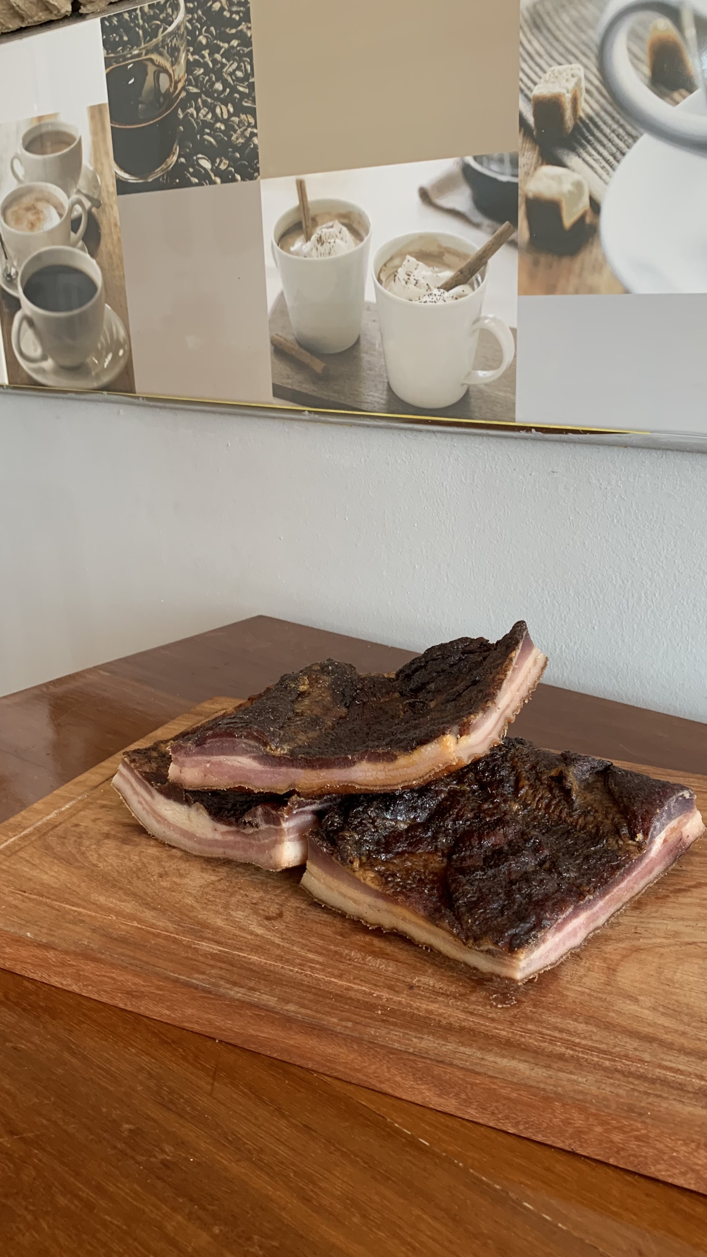 Peça de Bacon Defumado